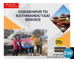 Gorakhpur to Kathmandu Cab Service