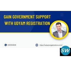 Gain Government Support with Udyam Registration - 1
