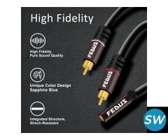 FEDUS RCA To 2RCA Stereo Audio Cable - 3