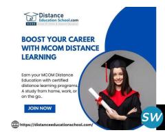 MCom Distance Education