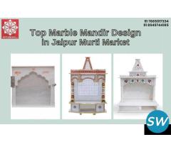 Top Marble Mandir Design in Jaipur Murti Market - 1