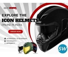 Explore the best Icon Helmets online in India