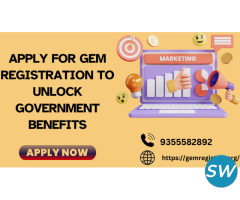 GeM Registration to unlock government benefits