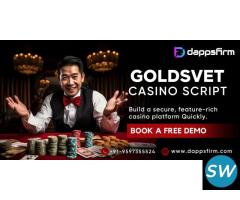 Goldsvet Casino Script: Customizable Solutions