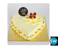 Buy Online Heart Shaped Cake in Lajpat Nagar