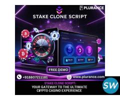 What is the White Label Stake Game clone software?