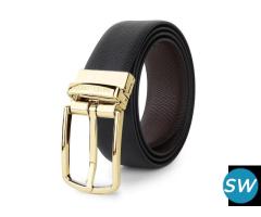 Italian Leather Belt for Men-Texture:Viper